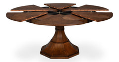 Giselle Jupe Brown Medium Dining Table - Ornate Home