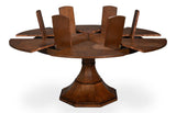 Giselle Jupe Brown Medium Dining Table - Ornate Home
