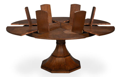 Giselle Jupe Brown Medium Dining Table - Ornate Home