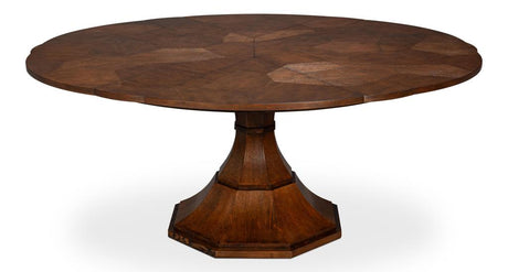 Giselle Jupe Brown Medium Dining Table - Ornate Home