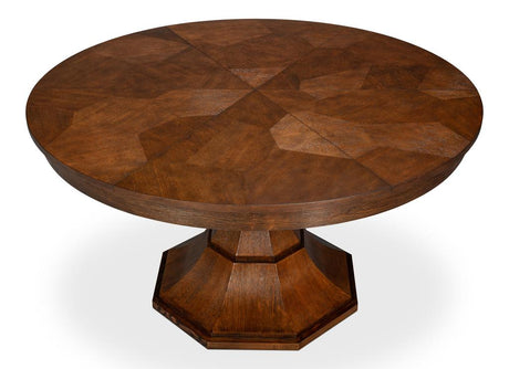 Giselle Jupe Brown Medium Dining Table - Ornate Home