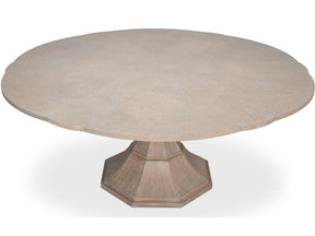 Giselle Jupe Grey Dining Table - Ornate Home