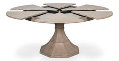 Giselle Jupe Grey Dining Table - Ornate Home