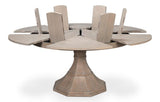 Giselle Jupe Grey Dining Table - Ornate Home