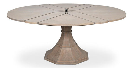Giselle Jupe Grey Dining Table - Ornate Home