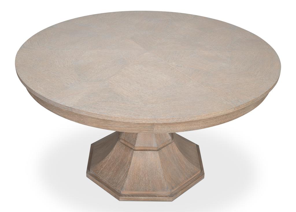 Giselle Jupe Grey Dining Table - Ornate Home