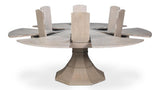 Giselle Jupe Grey Dining Table - Ornate Home