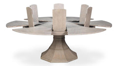Giselle Jupe Grey Dining Table - Ornate Home