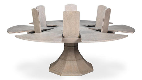 Giselle Jupe Grey Dining Table - Ornate Home