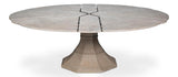 Giselle Jupe Grey Dining Table - Ornate Home