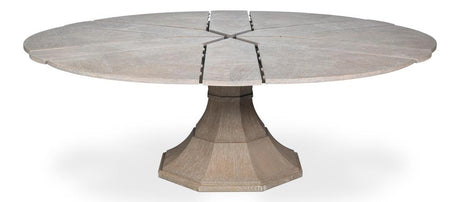 Giselle Jupe Grey Dining Table - Ornate Home