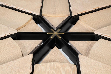 Giselle Jupe Natural Dining Table - Ornate Home