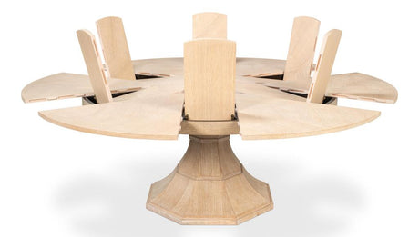 Giselle Jupe Natural Dining Table - Ornate Home