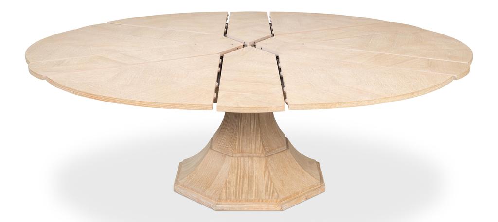 Giselle Jupe Natural Dining Table - Ornate Home
