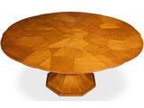Giselle Jupe Tobacco Brown Dining Table - Ornate Home