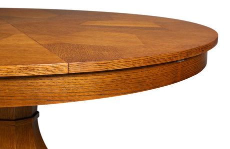 Giselle Jupe Tobacco Brown Dining Table - Ornate Home