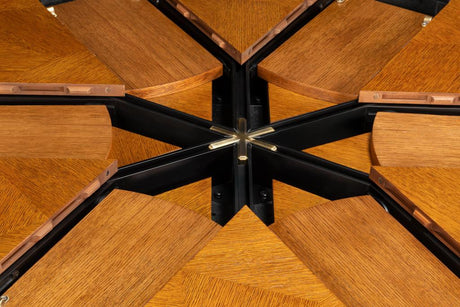Giselle Jupe Tobacco Brown Dining Table - Ornate Home