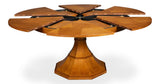 Giselle Jupe Tobacco Brown Dining Table - Ornate Home