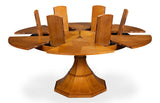 Giselle Jupe Tobacco Brown Dining Table - Ornate Home