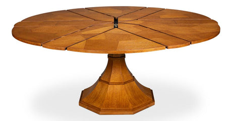 Giselle Jupe Tobacco Brown Dining Table - Ornate Home