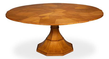 Giselle Jupe Tobacco Brown Dining Table - Ornate Home
