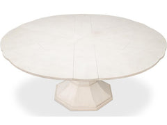 Giselle Jupe White Dining Table - Ornate Home