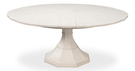 Giselle Jupe White Dining Table - Ornate Home