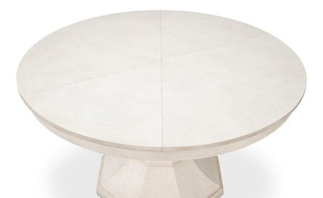Giselle Jupe White Dining Table - Ornate Home