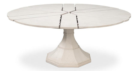 Giselle Jupe White Dining Table - Ornate Home