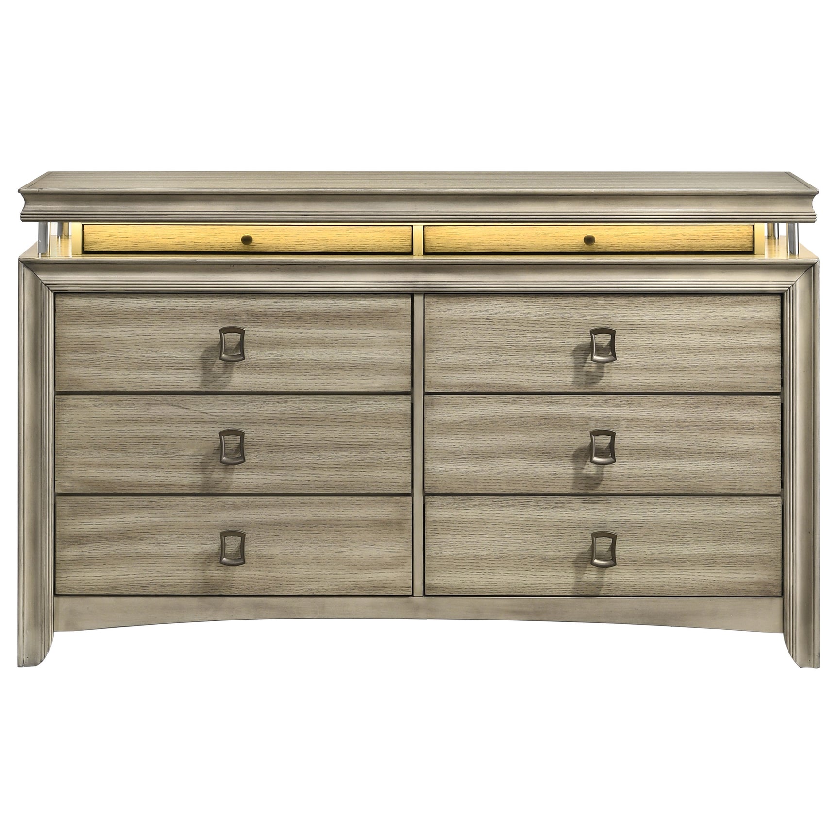 Giselle Rustic Beige Dresser - Ornate Home