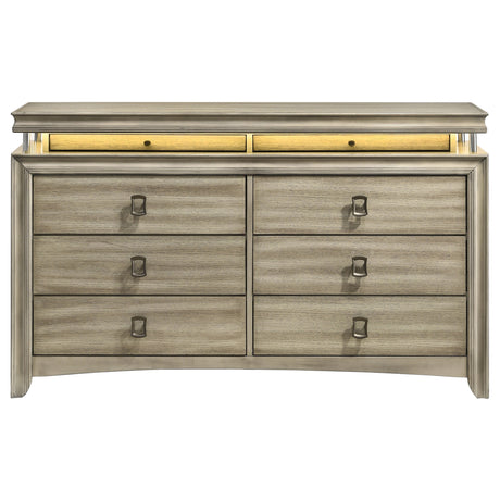 Giselle Rustic Beige Dresser - Ornate Home