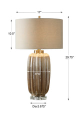 Gistova Gold Table Lamp - Ornate Home