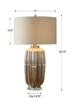Gistova Gold Table Lamp - Ornate Home