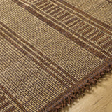 Gita Jute & Leather Rug - Ornate Home