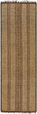 Gita Jute & Leather Rug - Ornate Home