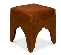 Giuseppe Brown Footstool - Ornate Home