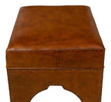 Giuseppe Brown Footstool - Ornate Home