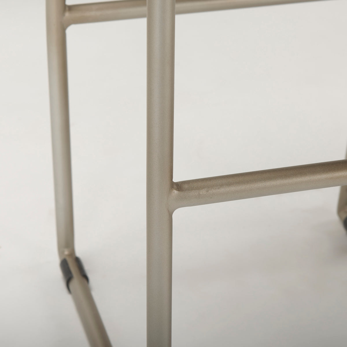 Givens Brown/Silver Wood Barstool - Ornate Home