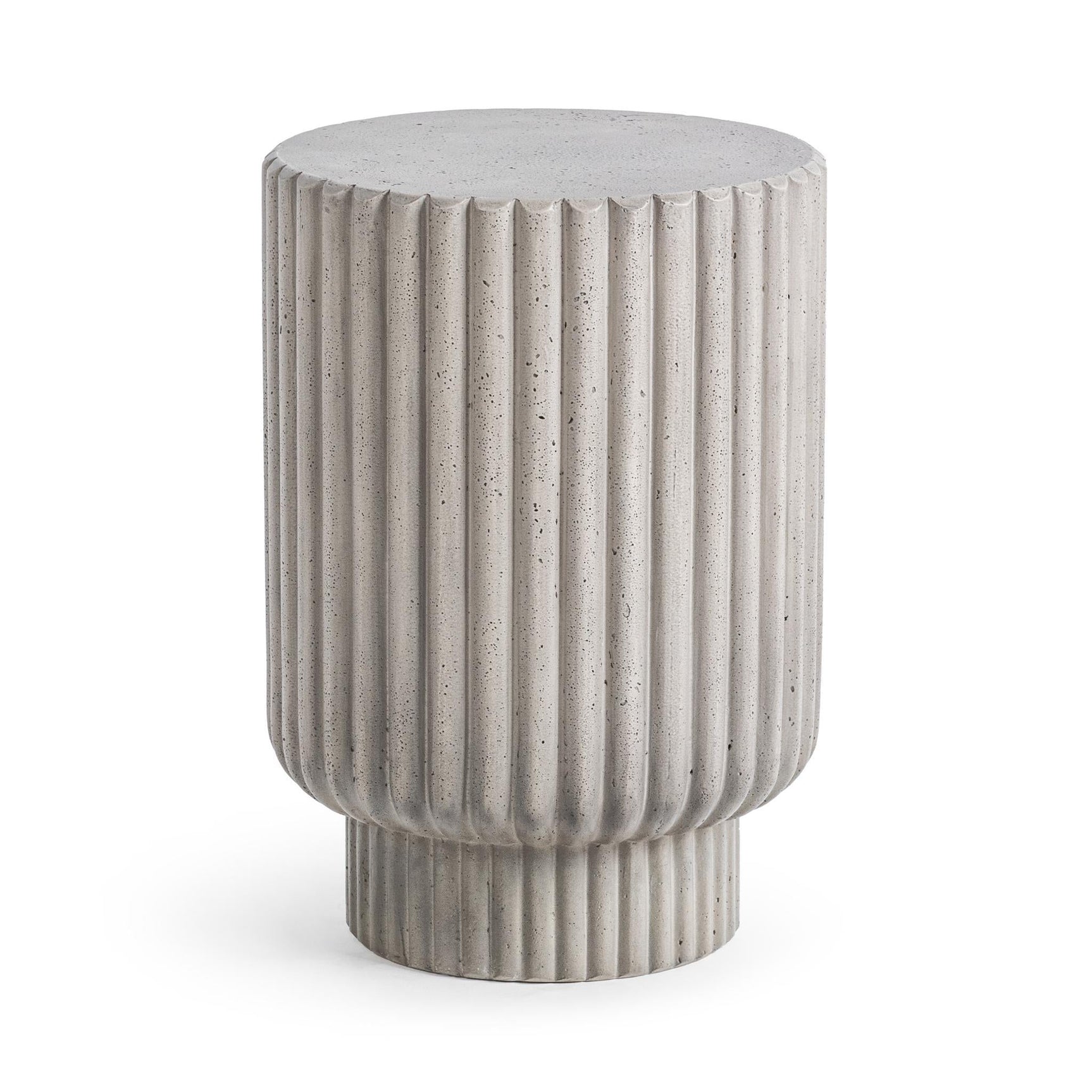 Givens Light Gray Outdoor Accent Table - Ornate Home