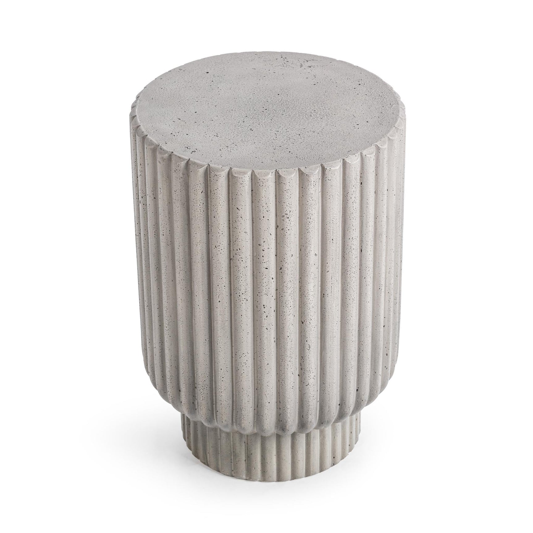 Givens Light Gray Outdoor Accent Table - Ornate Home