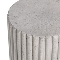 Givens Light Gray Outdoor Accent Table - Ornate Home