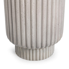 Givens Light Gray Outdoor Accent Table - Ornate Home