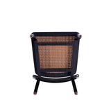 Giverny Dining Chair in Black and Natural Cane (set of 2) - Ornate Home