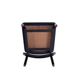 Giverny Dining Chair in Black and Natural Cane (set of 4) - Ornate Home