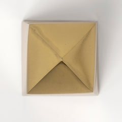Giza Gold Elongated Pyramids (Set of 2) - Ornate Home
