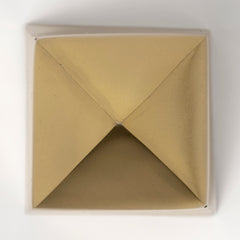 Giza Gold Elongated Pyramids (Set of 2) - Ornate Home