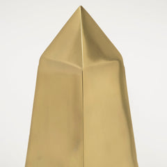 Giza Gold Elongated Pyramids (Set of 2) - Ornate Home