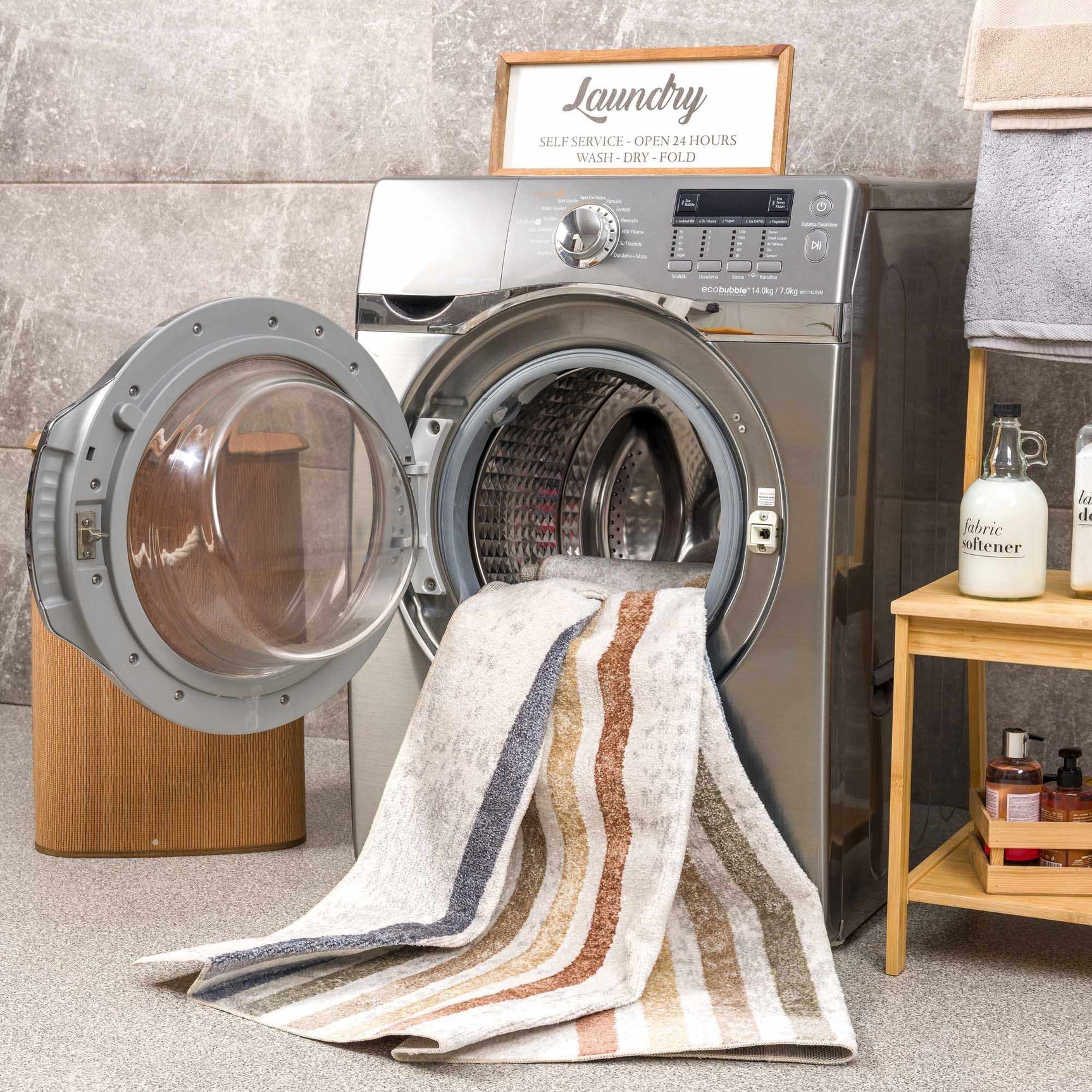 Giza Washable Area Rug - Ornate Home