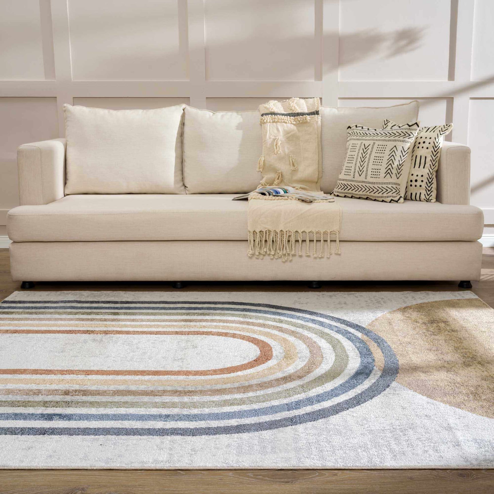 Giza Washable Area Rug - Ornate Home