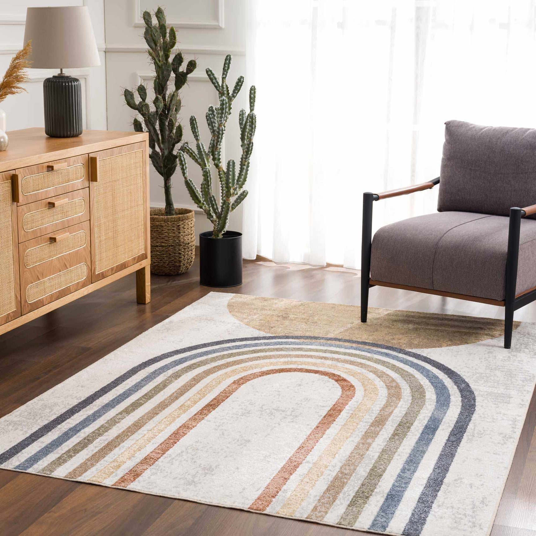 Giza Washable Area Rug - Ornate Home